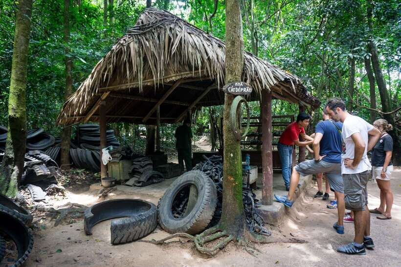 Cu Chi Tunnels Afternoon Trip from Ho Chi Minh City - Tunnels crawl and underground life: what to expect