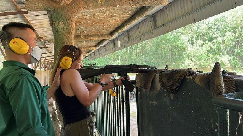 From HCM: Full-Day Cu Chi Tunnels & City Highlights Tour - War Remnants Museum vs. Independence Palace: choose your lens