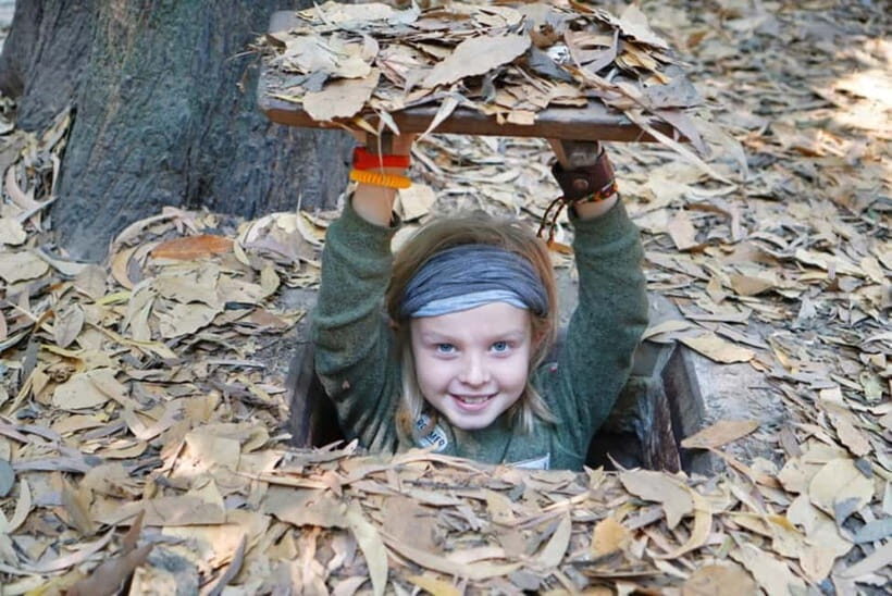 From Ho Chi Minh: Cu Chi Tunnels Small Group Maximum 12 Pax - Crawling the narrow tunnels: the real gut-check moment